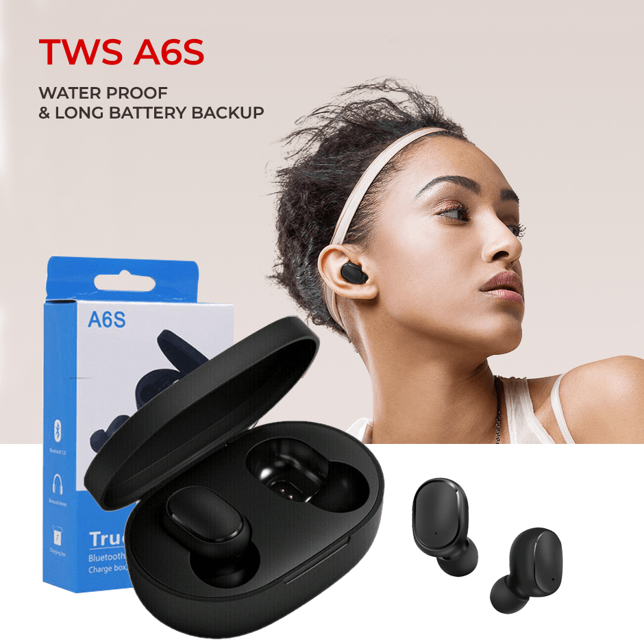 Tws наушники bluetooth 5.0. Наушники s6 true Wireless Headset. A6s TWS наушники. Беспроводные наушники a6s TWS. A6s Bluetooth 5.0 TWS Earphones Black.